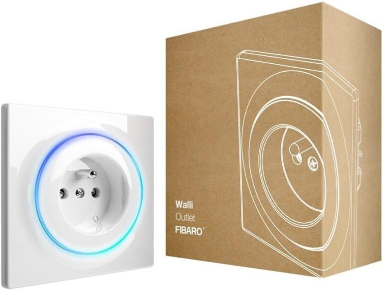 FIBARO Walli Outlet Type E / Prise Murale Intelligente Type E , Z-Wave +