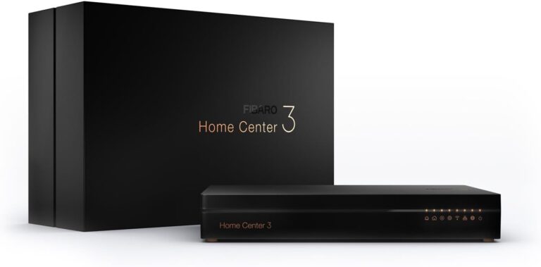Fibaro Home Center 3 / Z-Wave Plus Smart Home Hub, Smart Home Management System, FGHC3 EU Black