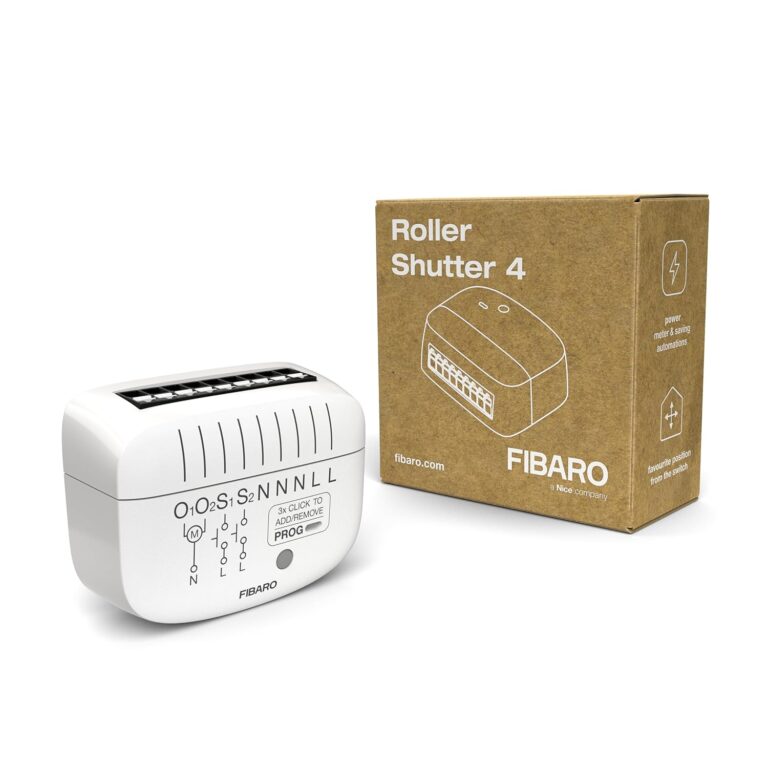 FIBARO Roller Shutter 4 / Commande pour volets roulants, stores, auvents et pergolas
