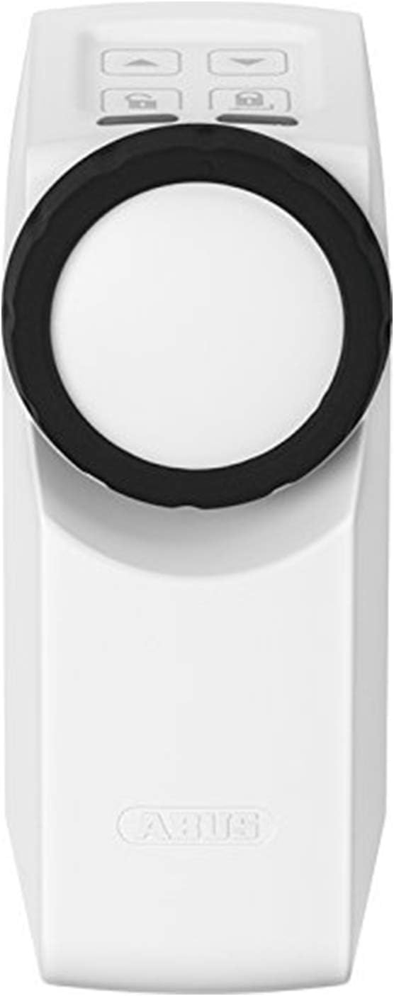 ABUS HomeTec Pro Z-Wave Actionneur de serrure de porte CFA3010 – Serrure électrique pour ouverture sans clé sur simple pression d’un bouton – Blanc – 82968