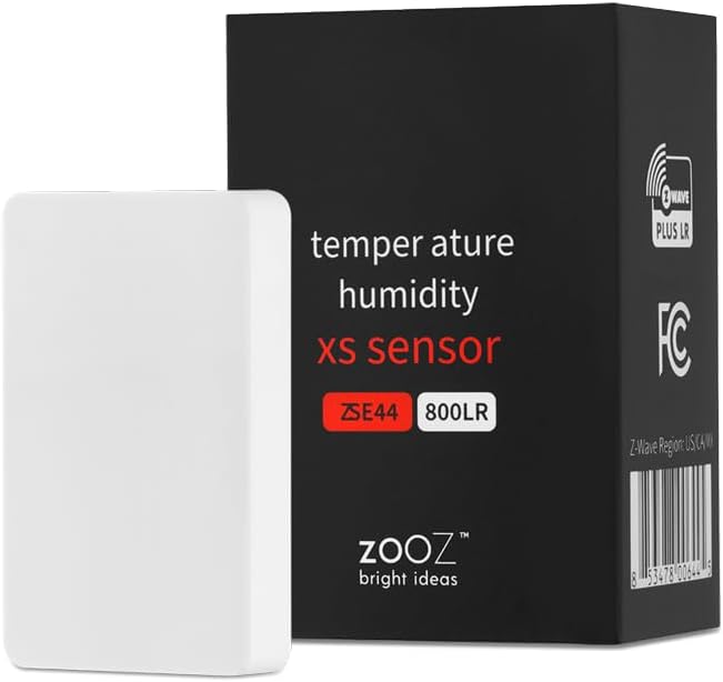 Zooz ZSE44 – XS Temperature + Humidity Sensor